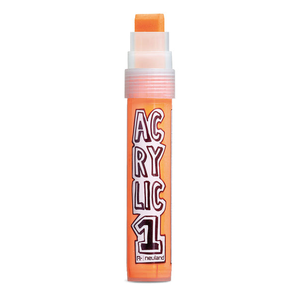 AcrylicOne BIG, wedge nib 8-15 mm, 509 orange